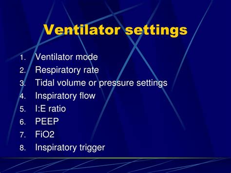 what is ventilation quizlet